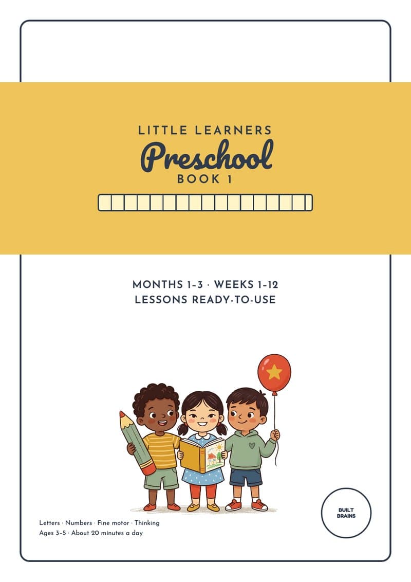 Little Learners — 36-Week Preschool Curriculum